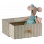 Ballerinamus med dagbdd - Maileg - Lillasyster - Mintgrn