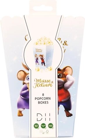 Popcornbägare - Musse & Helium - 8-pack Popcornbägare - Musse & Helium - 8-pack