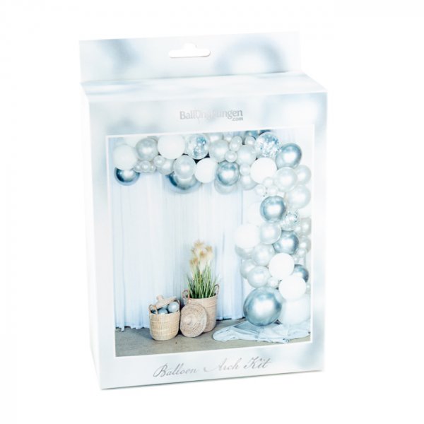 Ballongbge - 5m - Silver/Chrome