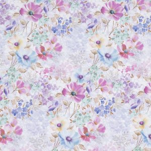 Presentpapper - Blommigt - 0,5 x 5m