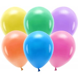 Enfrgade ballonger - Eco 30 cm - Mix - 10-pack