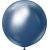 Ballonger enfrgade - Premium 60 cm - Navy Chrome - 2-pack