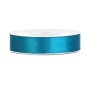Satinband - Turkos - (Bredd: 12 mm) - 25 meter