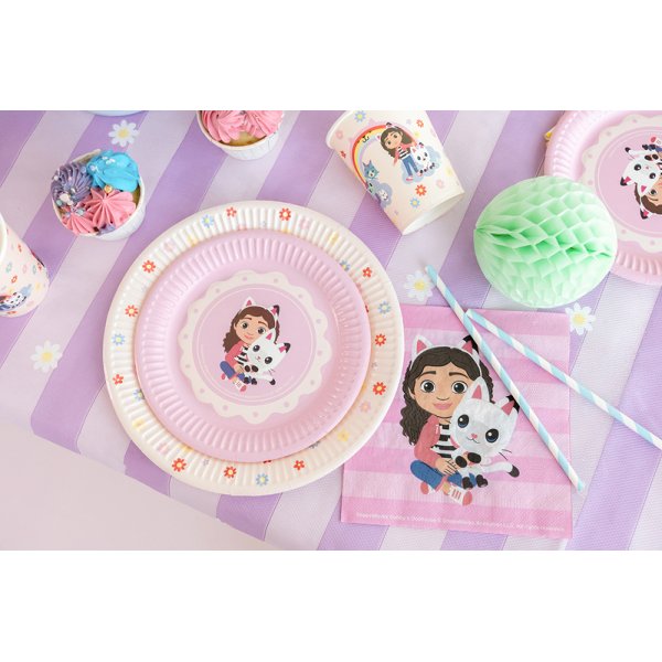 Papperstallrikar Gabby\\\'s Dollhouse - Mix