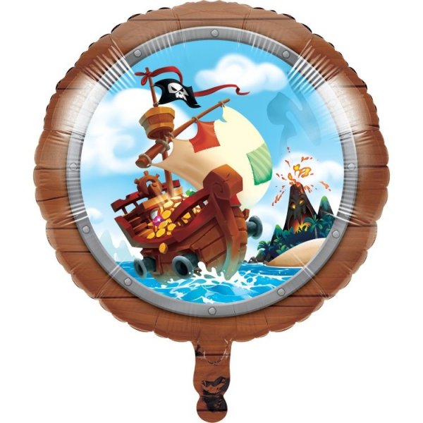 Folieballong Piratskatt
