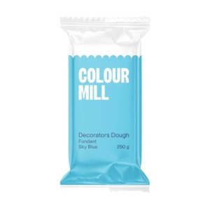 Sugarpaste/Sockerpasta Decorators Dough - Sky blue - Colour Mill - 250 g Sugarpaste/Sockerpasta Decorators Dough - Sky blue - Colour Mill - 250 g