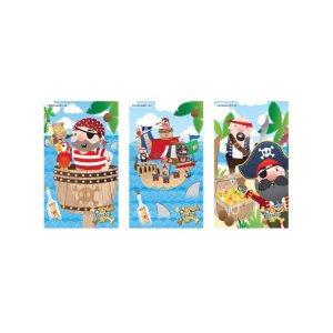 Anteckningsbok Pirat 4-pack Anteckningsbok Pirat 4-pack