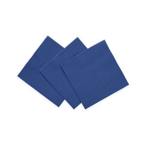 Sm� Servetter - M�rkbl� - 24x24 cm - 20-pack
