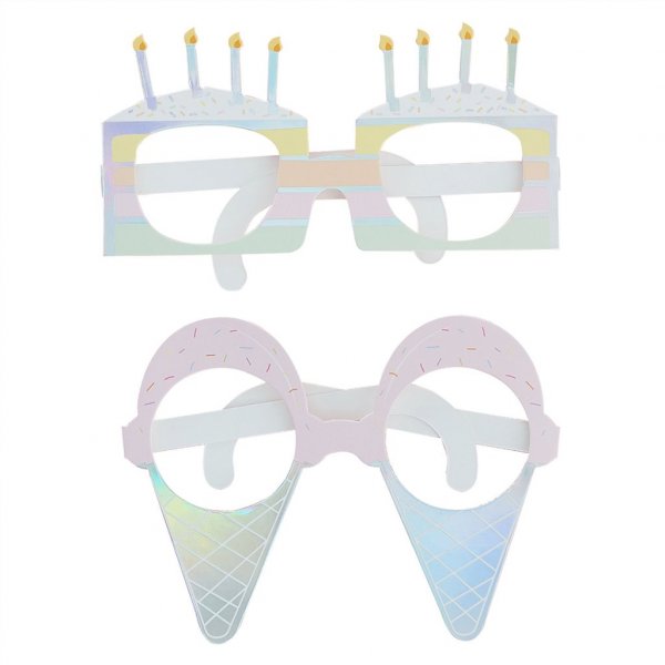 Glasögon - Pastel party - 8-pack Glasögon - Pastel party - 8-pack
