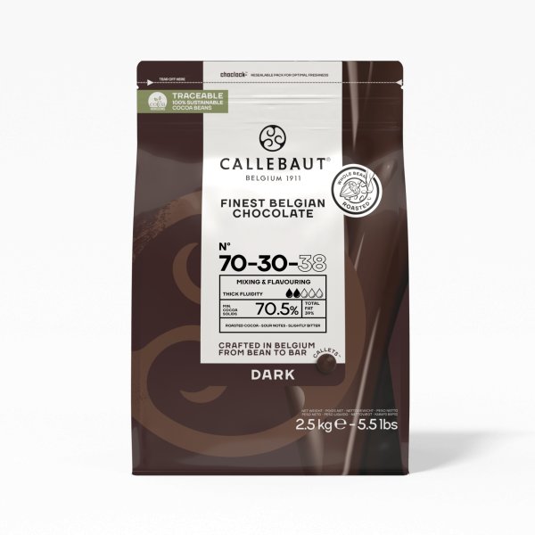 Choklad - 70-30-38 - Callebaut - 2,5 kg