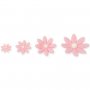 Utstickare - 4-pack - Blommor - PME