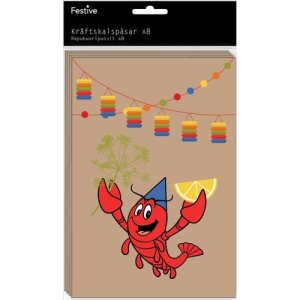 Kräftskalspåse - 8-pack Kräftskalspåse - 8-pack