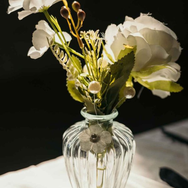 Vas i glas - �7,5 x 10,5 cm / 180 ml