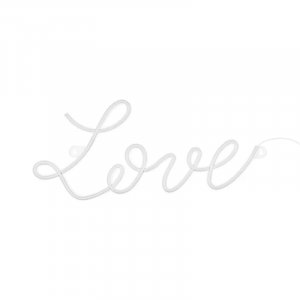 Neonskylt  LED - Love - 61 x 27,4 cm