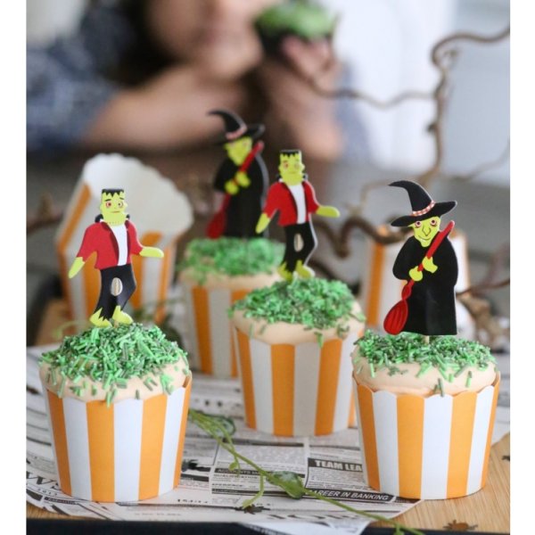 Stabila muffinsformar - Randiga - Orange Stabila muffinsformar - Randiga - Orange