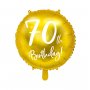 Folieballong Guld 70 �r