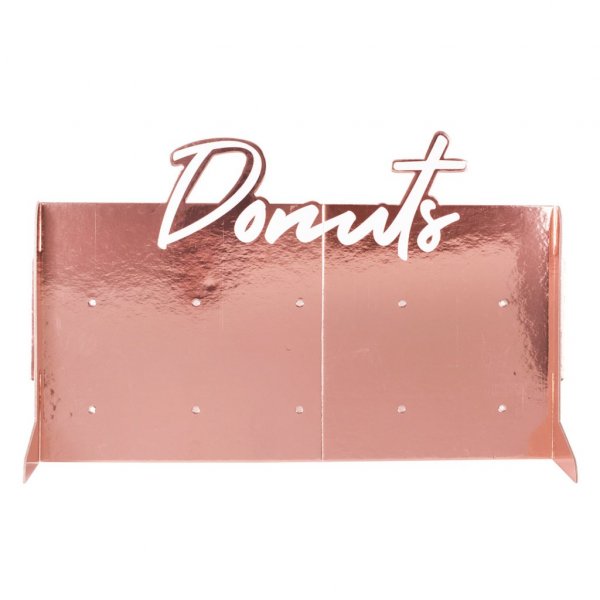 Donutst�ll - Donuts - Ros�guld
