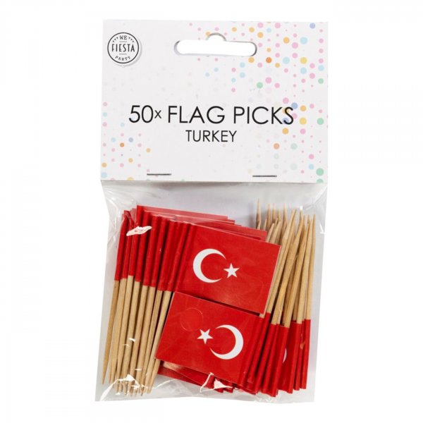 Partypicks - Turkiet - 50-pack