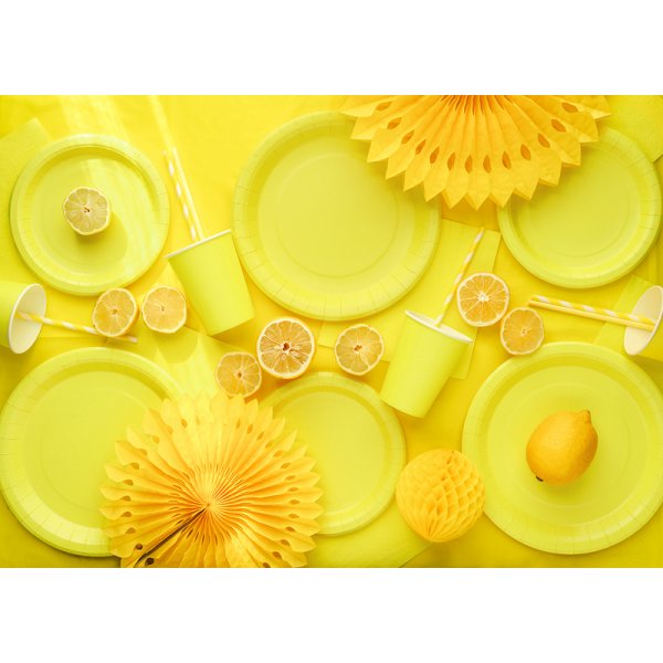 Pappmugg - Gul - 250ml