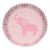 Muffinsformar - Elefant - Rosa - 48-pack