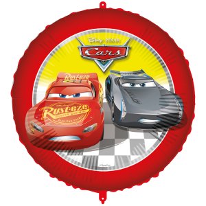 Folieballong - Bilar Cars Racers - 46 cm