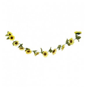 Blomstergirlang - Solrosor - 2,2 m