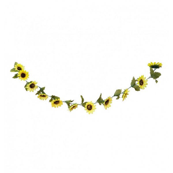 Blomstergirlang - Solrosor - 2,2 m