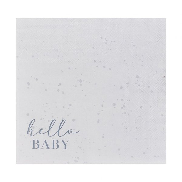 Servetter - Hello Baby - 16-pack