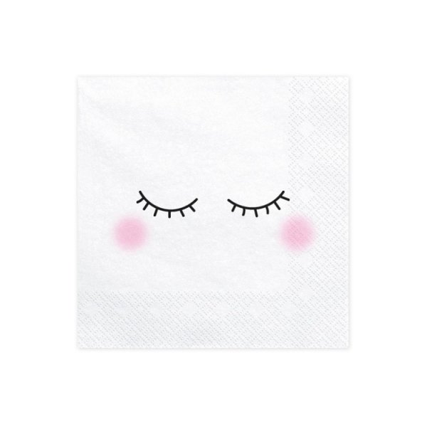 Servetter Unicorn face 20-pack
