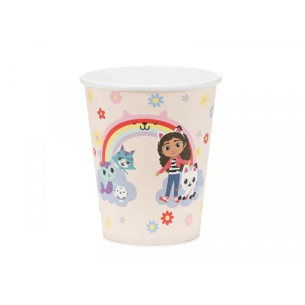 Pappmuggar - Gabby\\\'s Dollhouse - 6-pack - 250 ml