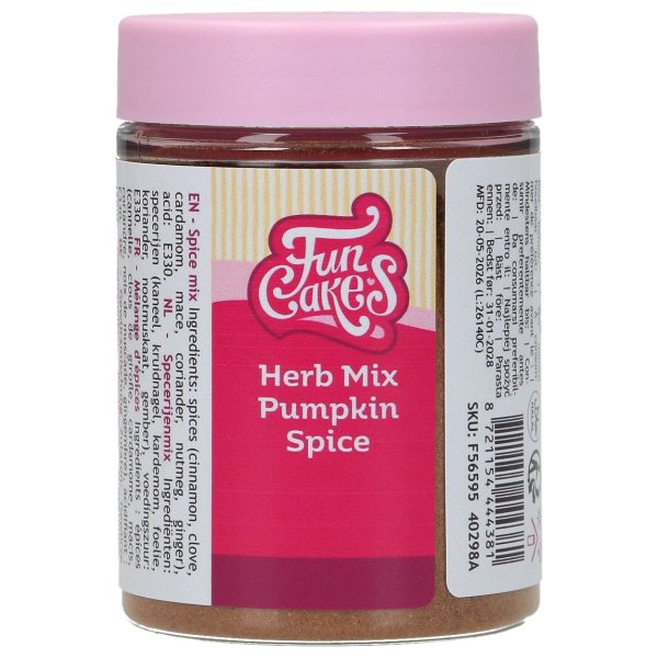 Funcakes - Smakpasta - Pumpkin Spice - 100 g Funcakes - Smakpasta - Pumpkin Spice - 100 g