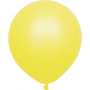 Miniballonger enfrgade - Premium 13 cm - Yellow