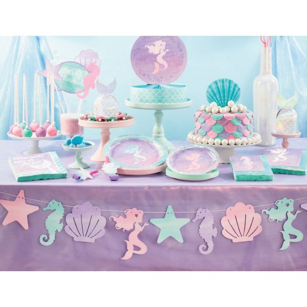 Desserttallrikar - Mermaid Shine - 8-pack Desserttallrikar - Mermaid Shine - 8-pack