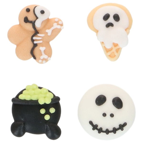 Funcakes - Sockerdekorationer – Haunted Treats - 8 st Funcakes - Sockerdekorationer – Haunted Treats - 8 st
