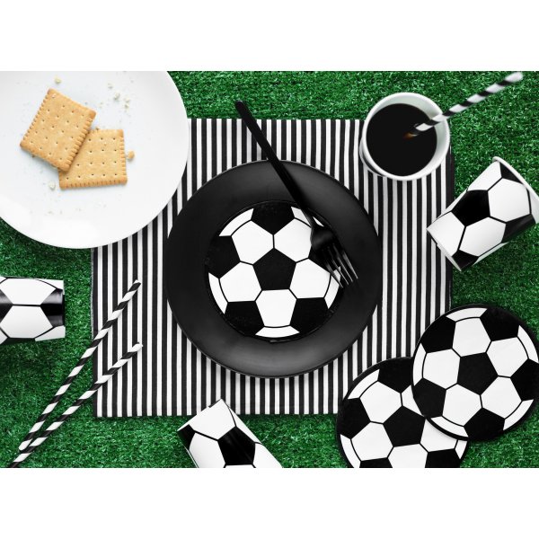 Servetter - Runda - Football Party - 20-pack Servetter - Runda - Football Party - 20-pack