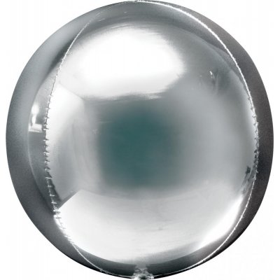 Folieballong - Klot - Silver