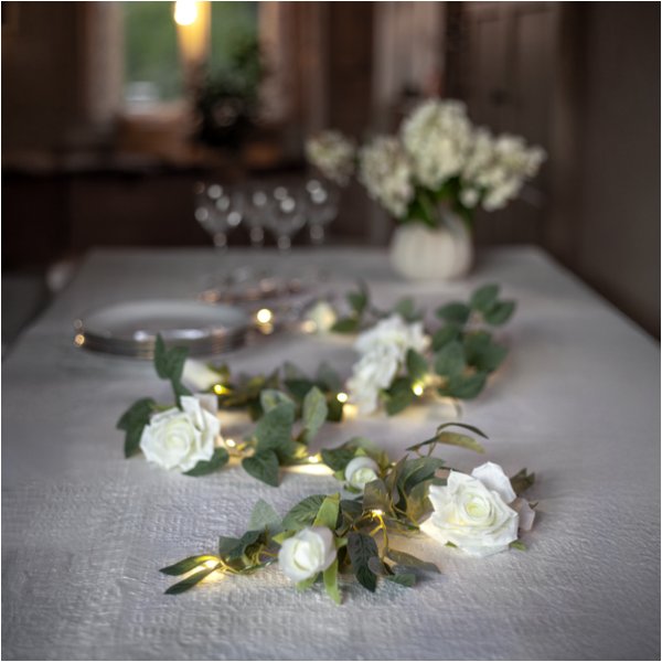 Ljusslinga - Ros - 200 cm