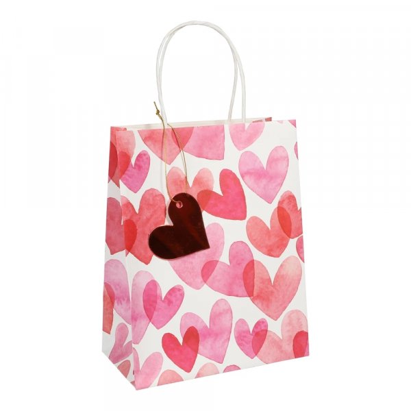 Presentp�se - Alla hj�rtans dag - Rosa/R�d