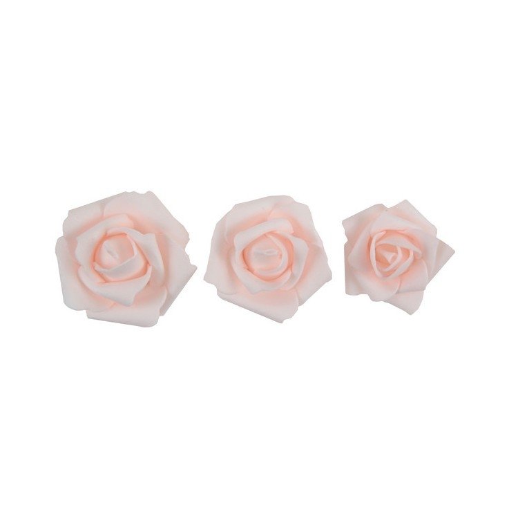 Dekoration Rosa Rosor 9-pack – Fyndhörnan