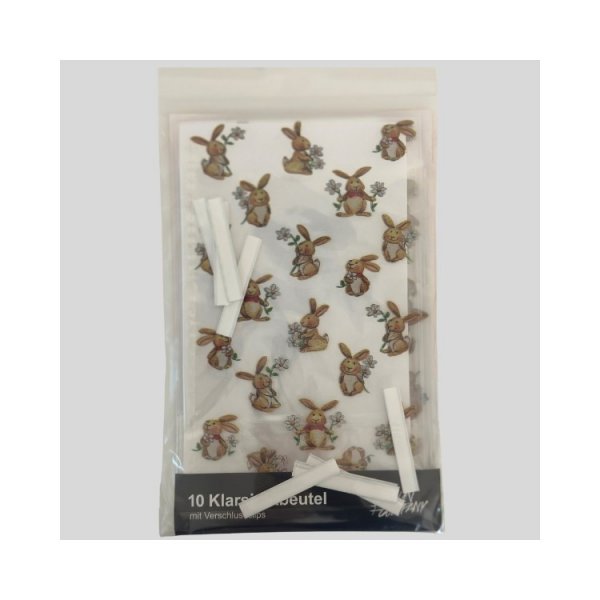 Cellofanp�sar kaniner 10-pack