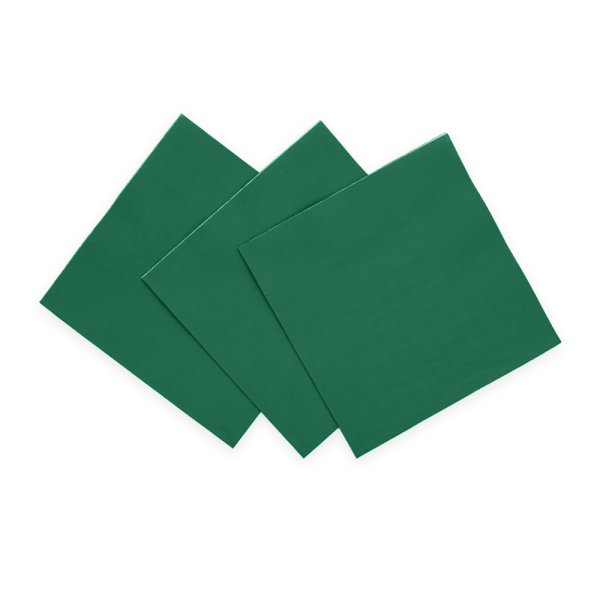 Servetter - M�rkgr�na - 33x33 cm - 20-pack