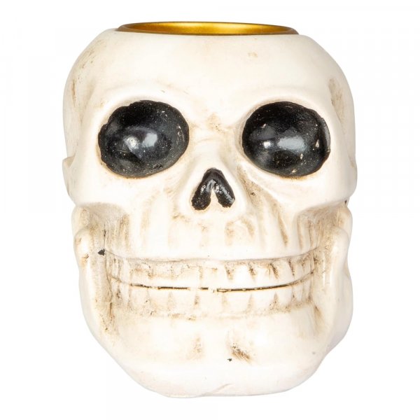Ljusstake - Halloween - D�dskalle