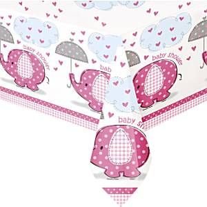 Bordsduk - Umbrellaphants Pink