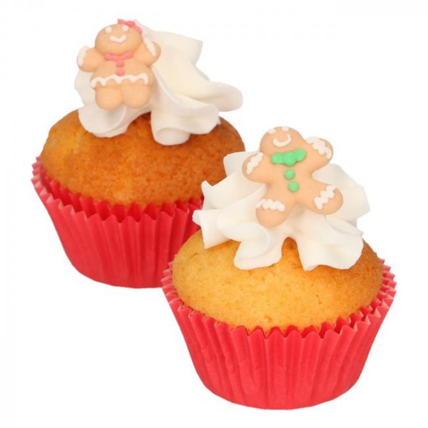 Sockerdekor - Pepparkaksgubbar - 12-pack Sockerdekor - Pepparkaksgubbar - 12-pack