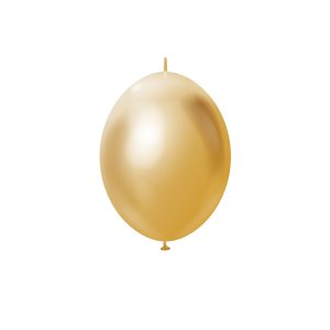 Latexballonger - K-Link - Mirror Gold - 13 cm 50-pack