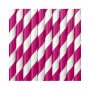 Papperssugr�r Randiga Hot Pink