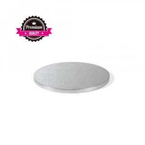 Tjock tårtbricka - Rund Silver - 1,2 cm tjock, 30 cm i diameter Tjock tårtbricka - Rund Silver - 1,2 cm tjock, 30 cm i diameter
