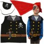 Piratkostym Barn 3-8 år 53x47 cm - Utklädnad Piratkostym Barn 3-8 år 53x47 cm - Utklädnad