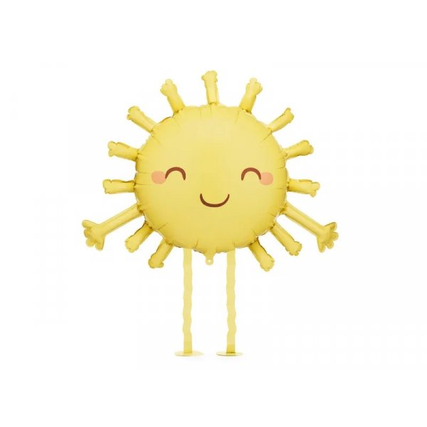 Folieballong - Sol - ca 77 x 62 cm