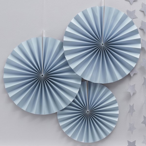 Pin Wheels - 3-pack - Pastel Blue
